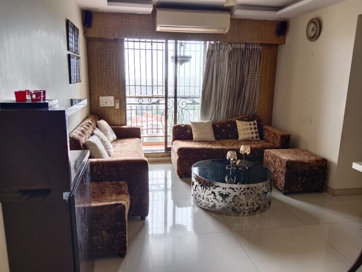 Living Room, ekta-world-lake-primrose 3 Bedroom 1250 Sq.Ft. Apartment In Powai Mumbai 7801684