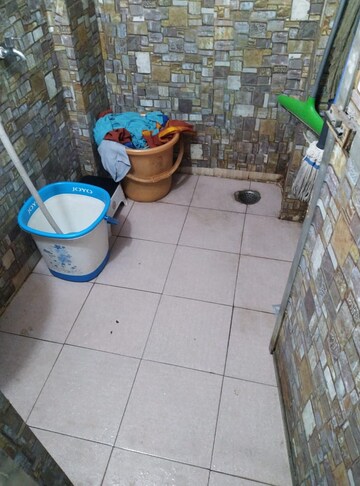 Bathroom in 1 BHK Apartment at JP Airoli Tower, Airoli – for Rent