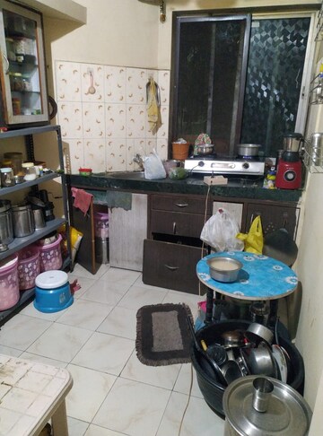 Master Bedroom in 1 BHK Apartment at JP Airoli Tower, Airoli – for Rent