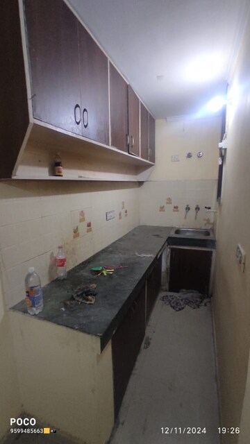 Kitchen in 1.5 BHK Builder Floor at Mehrauli – for Rent