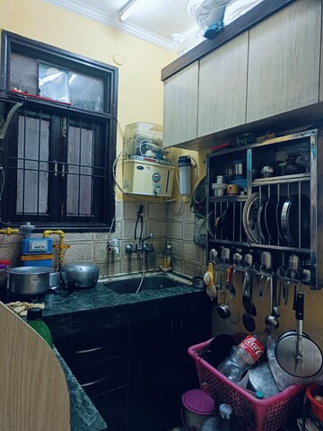Kitchen in 2 BHK Builder Floor at Arjun Nagar – for Sale