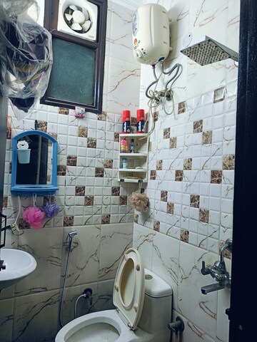 Bathroom in 2 BHK Builder Floor at Arjun Nagar – for Sale