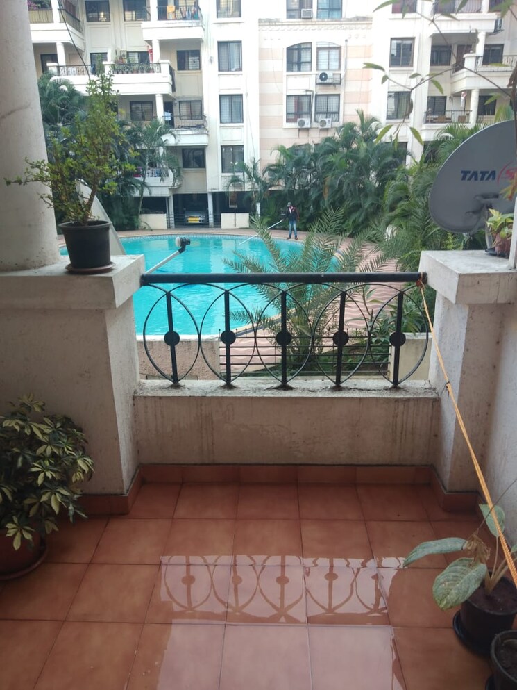 Balcony, goel-ganga-garden 2 Bedroom 1100 Sq.Ft. Apartment In Koregaon Park Pune 7801882