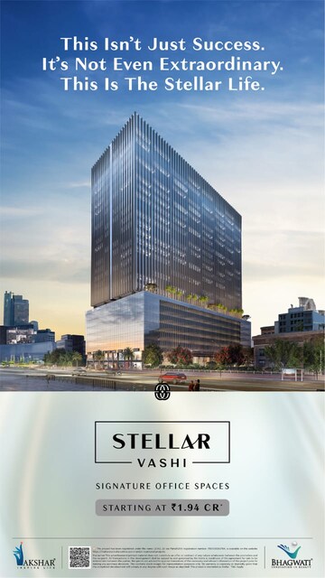  Office Space – Exterior View View at Akshar Level 23, Sector 2 Vashi - for Sale