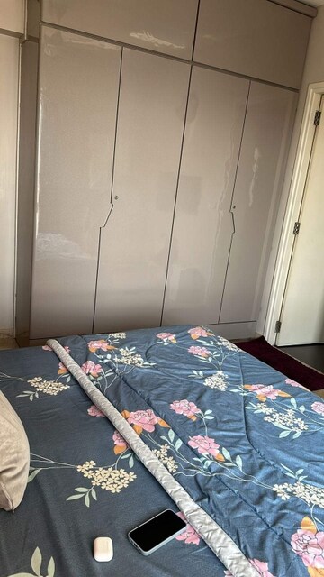 Bedroom in 3 BHK Apartment at Tulsi Heights CHS, Khandeshwar – for Sale