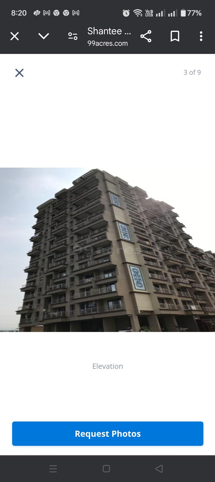 Exterior View, shantee-sunshine-sapphire 1 Bedroom 640 Sq.Ft. Apartment In Vasai East Palghar 7802661