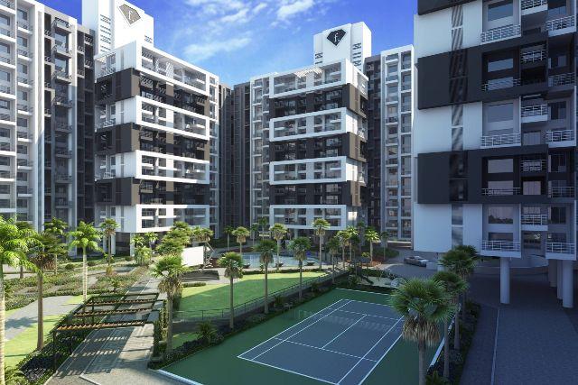 2 BHK Apartment For Resale in Brahma F Residences Kalyani Nagar Pune  7802682