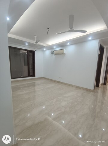 Staircase in 4 BHK Builder Floor at Geetanjali Enclave – for Sale