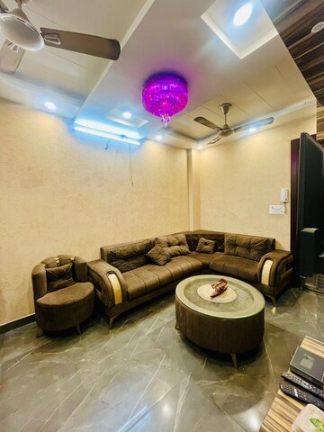 Living Room in 2 BHK Builder Floor at Dwarka Mor – for Rent