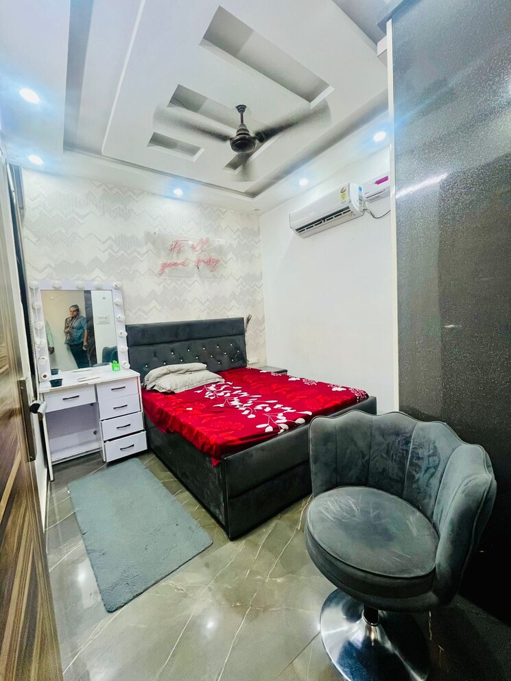 Bedroom, dwarka mor 2 Bedroom 585 Sq.Ft. Builder Floor In Dwarka Mor Delhi 7802841