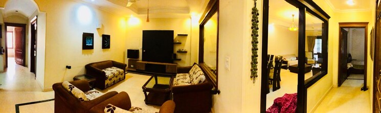 Living Room, geetanjali enclave 6+ Bedroom 700 Sq.Yd. Builder Floor In Geetanjali Enclave Delhi 7802844