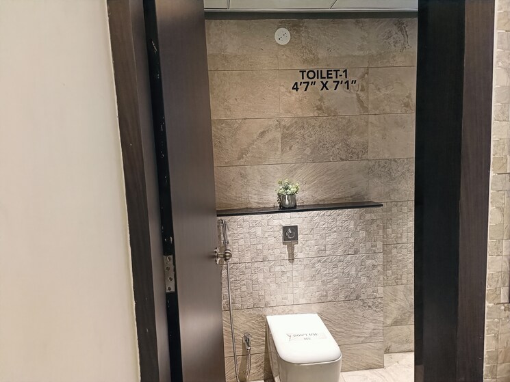 Bathroom, vtb-landmark 1 Bedroom 513 Sq.Ft. Apartment In Chikhali Pune 7803058