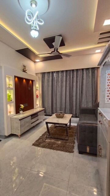 Living Room in 1 BHK Apartment at Shree Adeshwar Anand Heights, Nalasopara West – for Sale