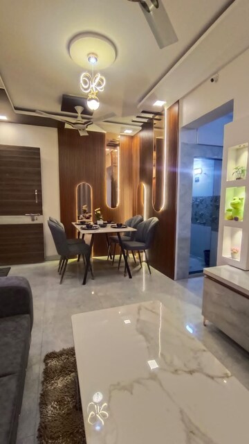 Living Room in 1 BHK Apartment at Shree Adeshwar Anand Heights, Nalasopara West – for Sale