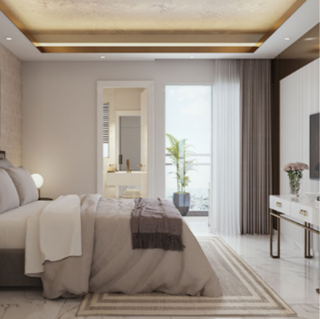 Bedroom in 3.5 BHK Builder Floor at Smart World Gems, Sector 89 – for Sale