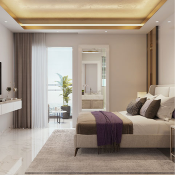 Living Room in 3.5 BHK Builder Floor at Smart World Gems, Sector 89 – for Sale