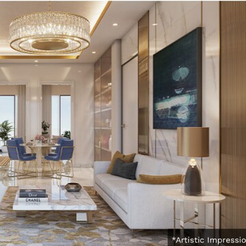 Bathroom in 3.5 BHK Builder Floor at Smart World Gems, Sector 89 – for Sale