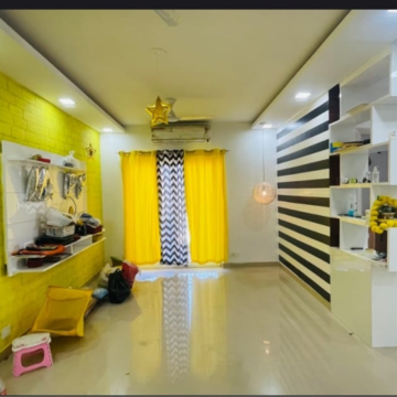 Living Room in 3 BHK Apartment at Spaze Privvy The Address, Hayatpur – for Sale