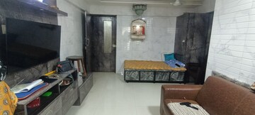 Living Room in 1 BHK Apartment at Shreeji Sea View, Bhayandar East – for Sale