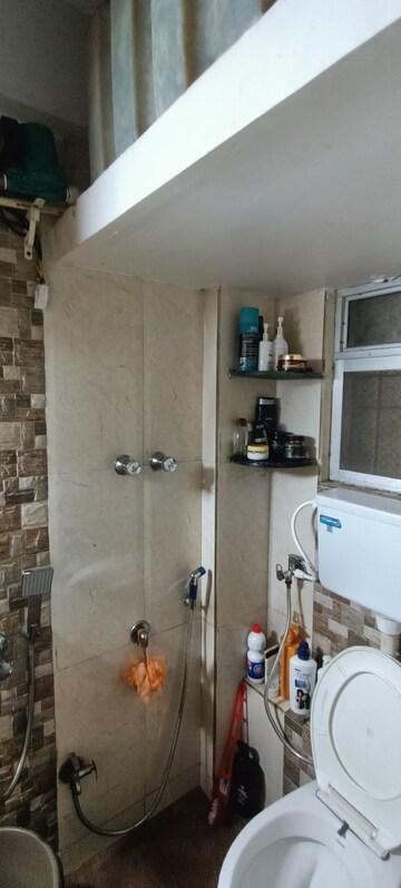 Bathroom in 1 BHK Apartment at Shreeji Sea View, Bhayandar East – for Sale