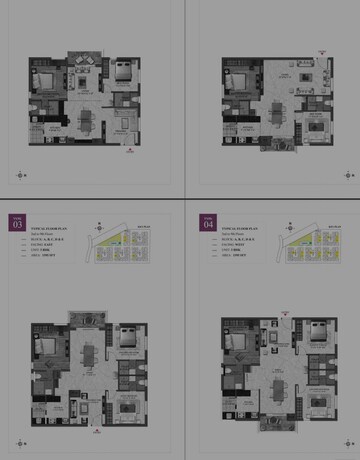 Floor Plan in 2 BHK Apartment at IRA Aspiration, Kollur – for Sale