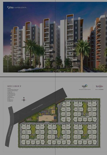Master Plan in 2 BHK Apartment at IRA Aspiration, Kollur – for Sale