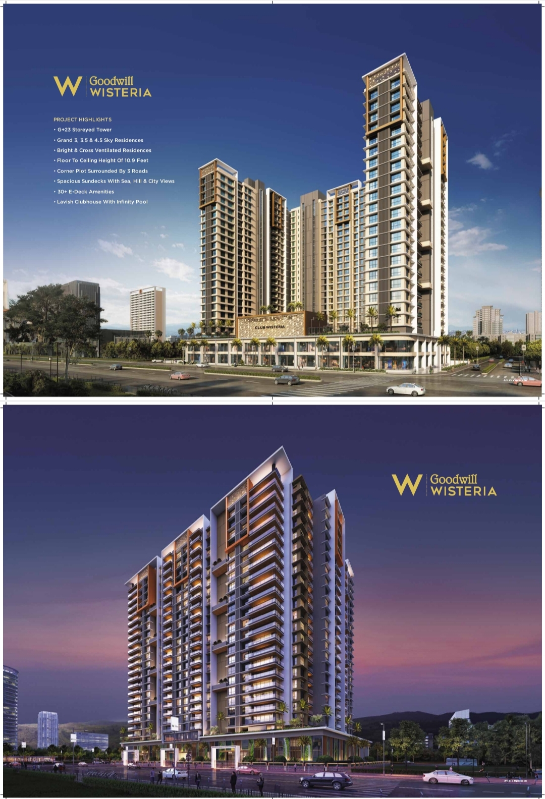 5 BHK Apartment For Resale in Goodwill Wisteria Sector 19d Navi Mumbai  7804707