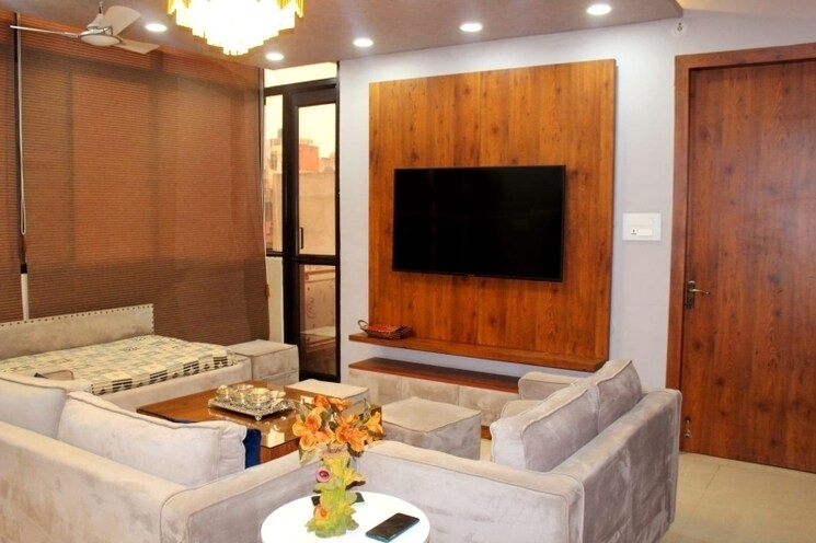 Living Room, dwarka mor 1 Bedroom 400 Sq.Ft. Builder Floor In Dwarka Mor Delhi 7804764