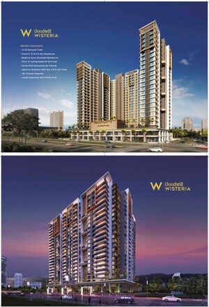 5 BHK Apartment – Exterior View View at Goodwill Wisteria, Vashi Sector 19d - for Sale
