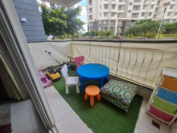 Balcony in 3 BHK Apartment at Purva Palm Beach, Hennur Road – for Sale