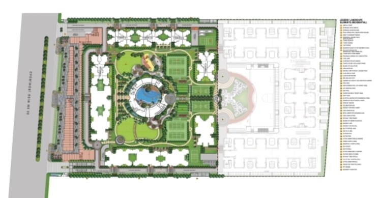 Master Plan, sam-palm-olympia-phase-ii 3.5 Bedroom 1608 Sq.Ft. Apartment In Sector 16c Greater Noida Greater Noida 7805249