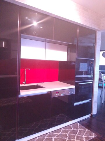 Kitchen in 2.5 BHK Apartment at Shriram Luxor, Hennur Road – for Sale