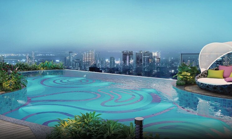 Swimming Pool, darshan-inara 3 Bedroom 1607 Sq.Ft. Apartment In Prabhadevi Mumbai 7805995