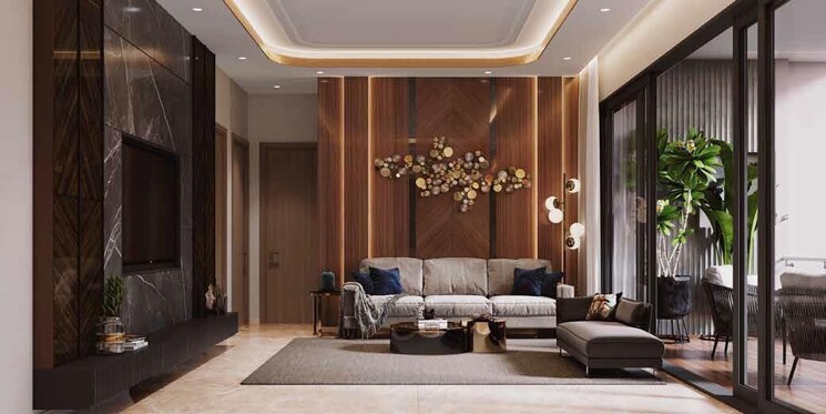 Living Room, darshan-inara 4 Bedroom 1603 Sq.Ft. Apartment In Prabhadevi Mumbai 7806070