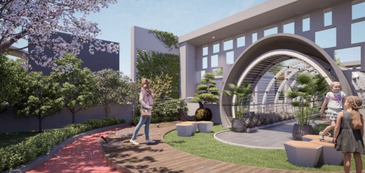 Garden, anvita-high-9 3 Bedroom 1695 Sq.Ft. Apartment In Kollur Hyderabad 7806011