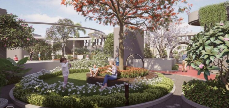 Garden, anvita-high-9 3 Bedroom 1695 Sq.Ft. Apartment In Kollur Hyderabad 7806011