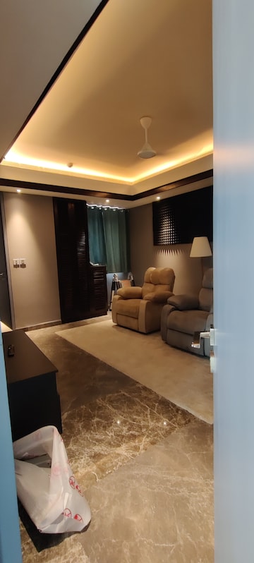 Living Room in 5 BHK Apartment at Lodha Trump Tower, Worli – for Rent
