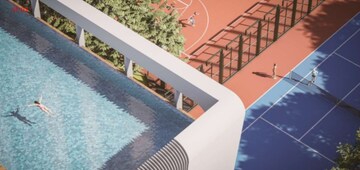 Balcony in 3 BHK Apartment at Anvita High 9, Kollur – for Sale