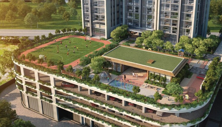 Exterior View, birla-niyaara 2 Bedroom 849 Sq.Ft. Apartment In Worli Mumbai 7806591