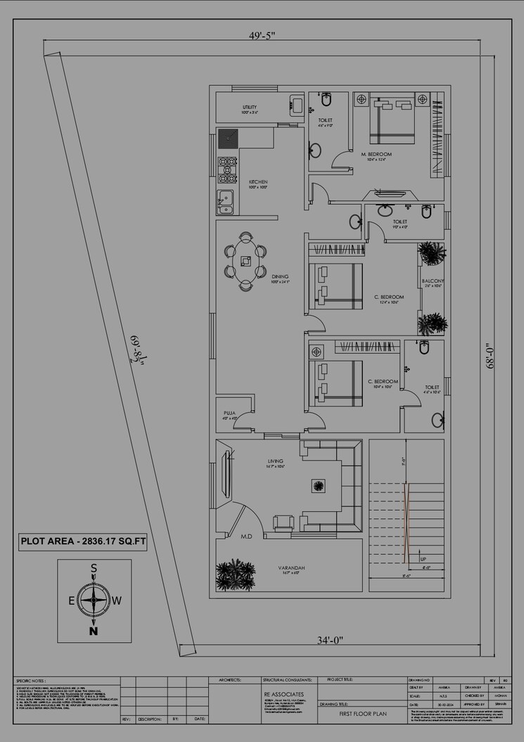 Floor Plan, ameenpur 5 Bedroom 253 Sq.Yd. Independent House In Ameenpur Hyderabad 7806664