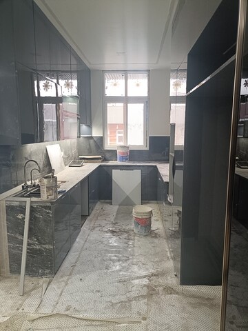 Kitchen in 4 BHK Builder Floor at Chitra Vihar – for Sale