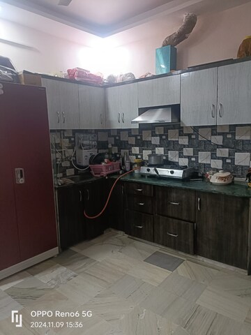 Kitchen in 3 BHK Builder Floor at Shastri Nagar – for Sale
