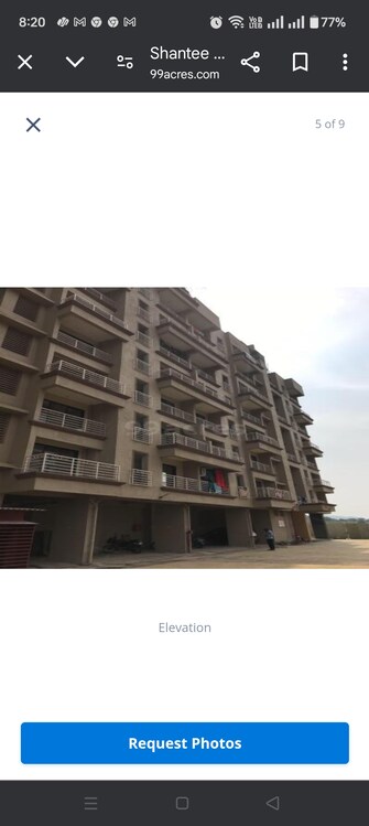 2 BHK Apartment For Rent in Shantee Sunshine Sapphire Vasai East Palghar  7806827