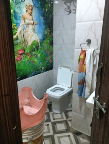 Bathroom in 2 BHK Builder Floor at Mansa Ram Park – for Sale