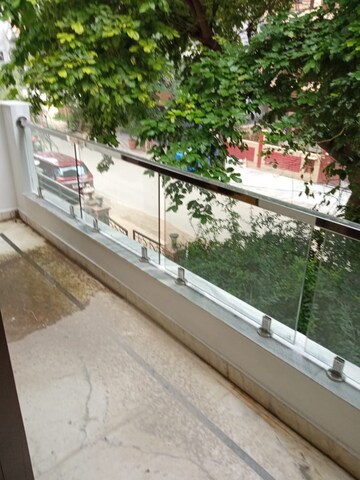 Balcony in 3 BHK Builder Floor at Ansal Sushant Lok I, Sector 43 – for Sale