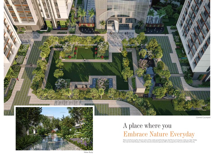 Master Plan, western-springs 3 Bedroom 2184 Sq.Ft. Apartment In Puppalaguda Hyderabad 7807090