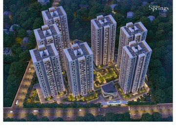 Master Plan in 3 BHK Apartment at Western Springs, Puppalaguda – for Sale