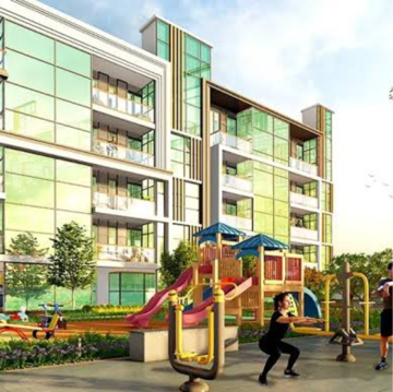 3 BHK Apartment – Exterior View View at Signature Global City 63A, Sector 63a - for Sale