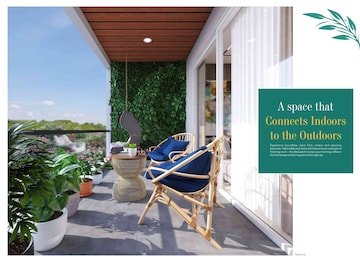 Staircase in 3 BHK Apartment at Western Springs, Puppalaguda – for Sale