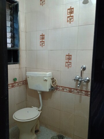 Bathroom in 1 BHK Apartment at Shakuntal CHS, Kopar Khairane – for Sale